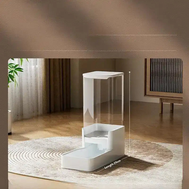 Pet Feeder Water Dispenser Combo - Automatic Pet Feeder - TinPaw