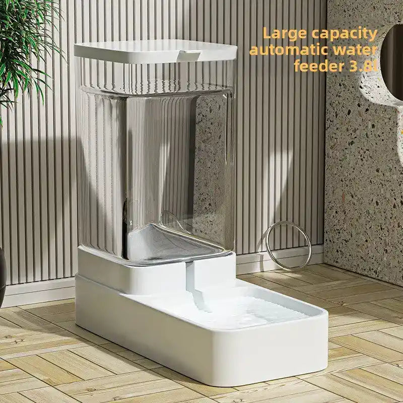 Pet Feeder Water Dispenser Combo - Automatic Pet Feeder - TinPaw