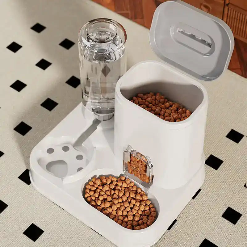 Gravity Pet Feeder Dispenser 4L - Automatic Pet Feeder - TinPaw