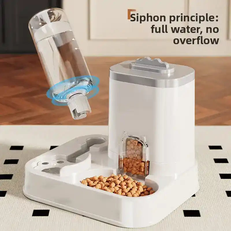 Gravity Pet Feeder Dispenser 4L - Automatic Pet Feeder - TinPaw