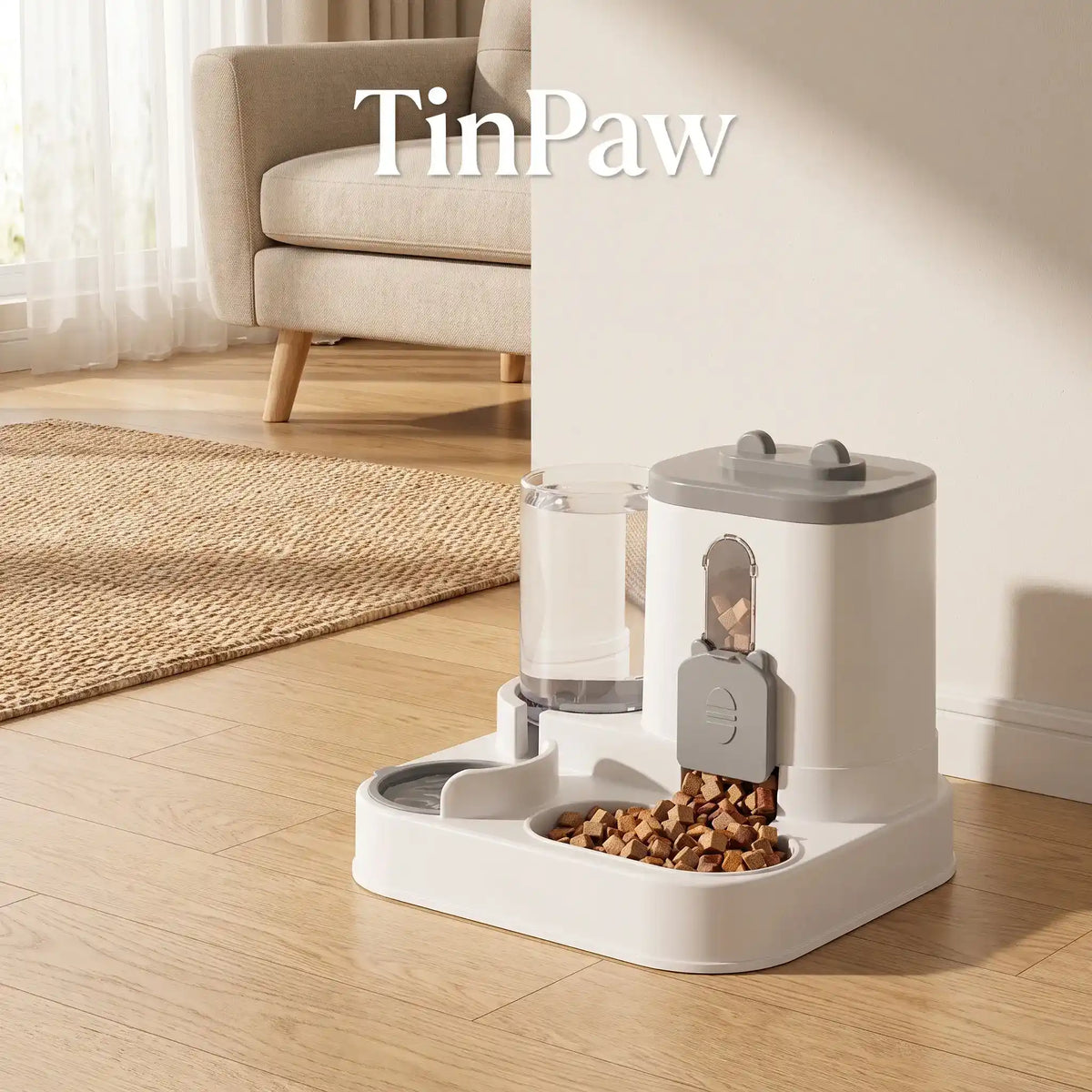 Pet Feeder Cat Ear Cover - Automatic Pet Feeder - TinPaw
