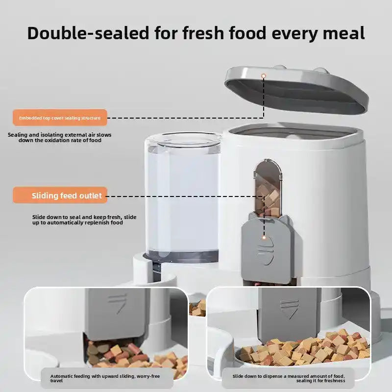 Pet Feeder Cat Ear Cover - Automatic Pet Feeder - TinPaw