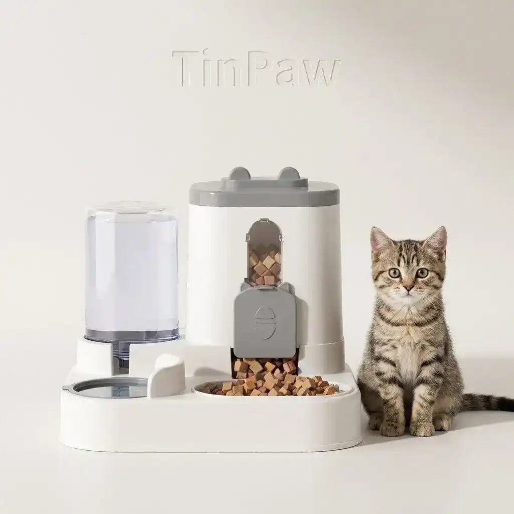 Pet Feeder Cat Ear Cover - Automatic Pet Feeder - TinPaw