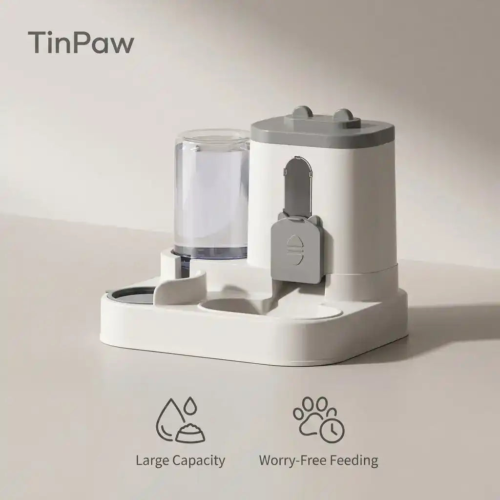 Pet Feeder Cat Ear Cover - Automatic Pet Feeder - TinPaw