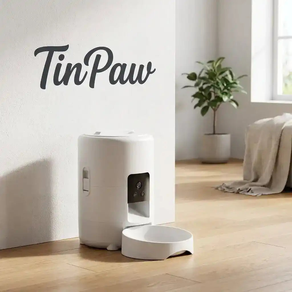 WiFi Pet Feeder Camera 2L - Automatic Pet Feeder - TinPaw
