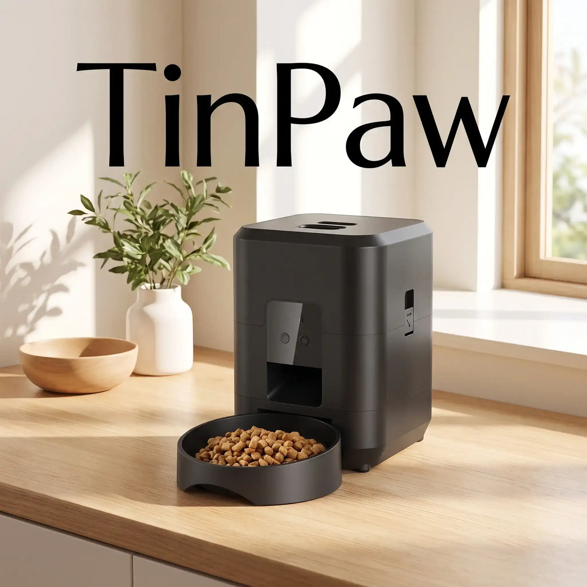 WiFi Pet Feeder Camera 2L - Automatic Pet Feeder - TinPaw
