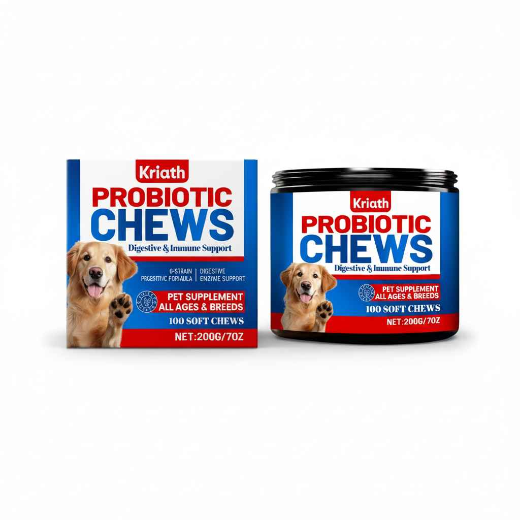Dog Probiotic Yeast Chews - Dog Health - TinPaw - 200g - CJPS257815101AZ