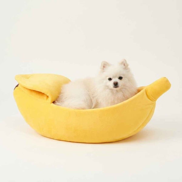 Banana Dog Bed Nest - Dog Beds & Furniture - TinPaw