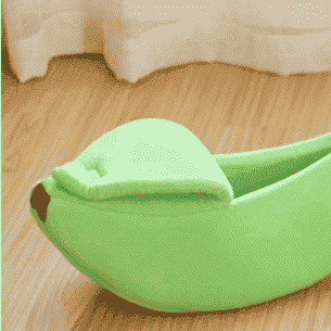 Banana Dog Bed Nest - Dog Beds & Furniture - TinPaw - Green - M 60x20x17cm - SUPEFDB00005 - AI