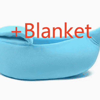 Banana Dog Bed Nest - Dog Beds & Furniture - TinPaw - Blue Blanket - L 72x25x18cm - SUPEFDB00005 - B8
