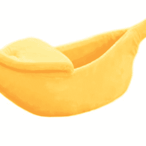 Banana Dog Bed Nest - Dog Beds & Furniture - TinPaw