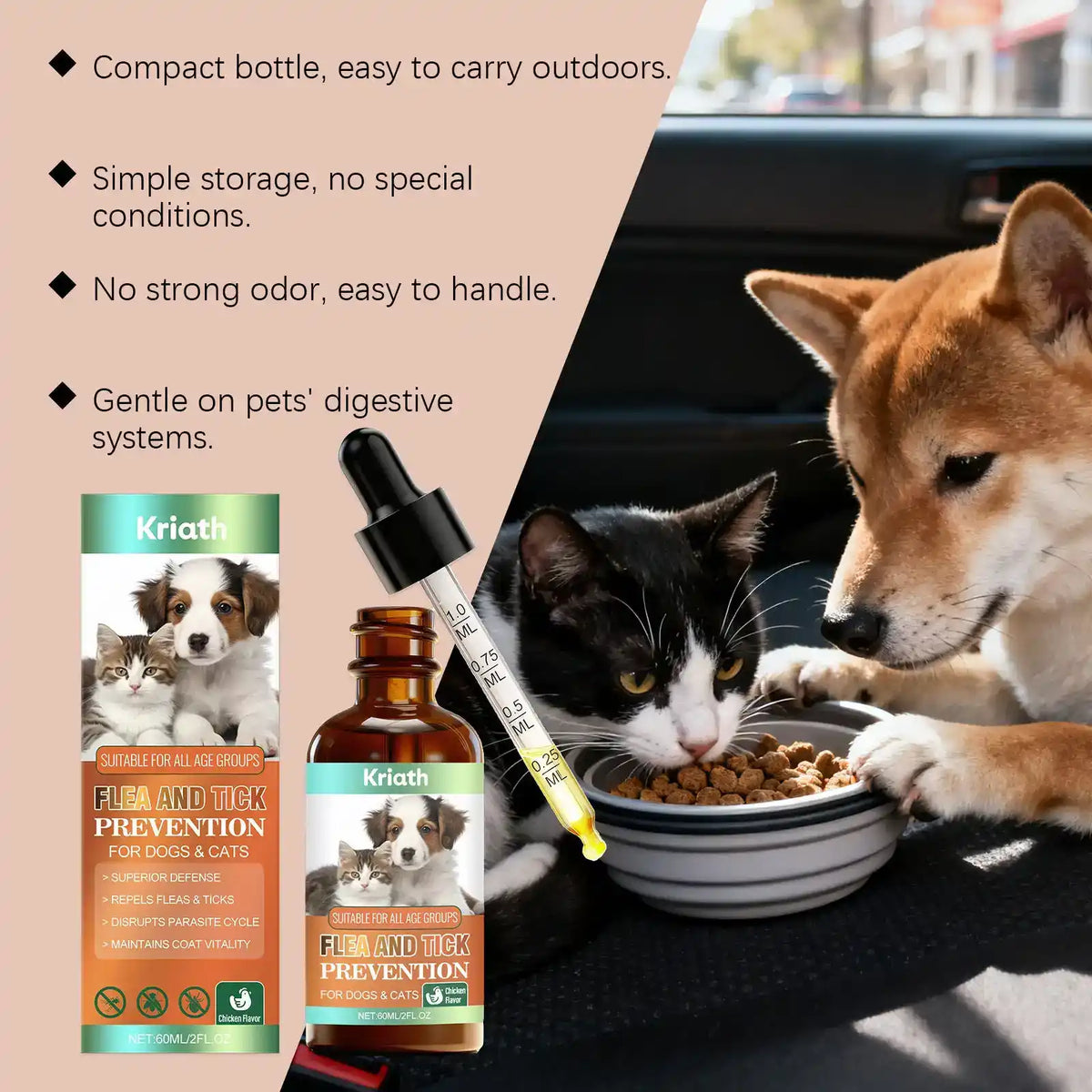 Cat Skin & Coat Care Drops - Dog Health - TinPaw