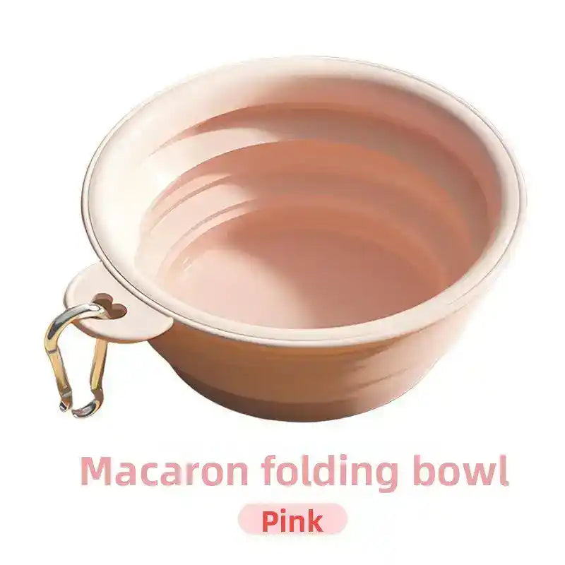 Collapsible Silicone Dog Bowl - Slow Feeding Bowl - TinPaw