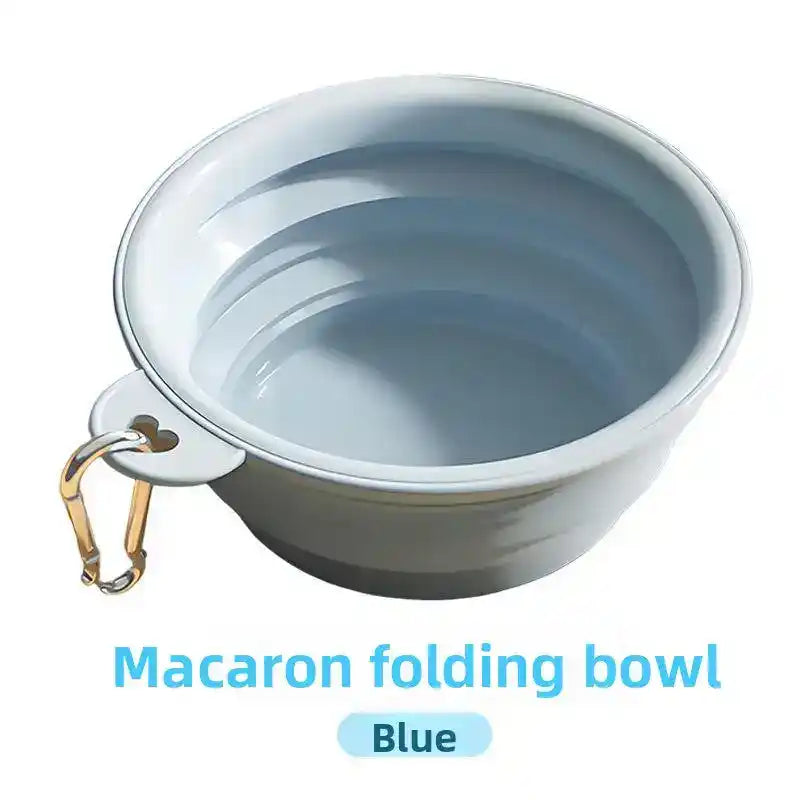 Collapsible Silicone Dog Bowl - Slow Feeding Bowl - TinPaw