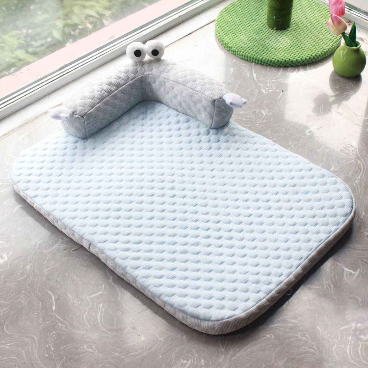 Cooling Dog Bed Kennel - Dog Beds & Furniture - TinPaw - Haiyin Blue L 65x50cm - SU00360966 - Haiyin Blue L 65x50cm