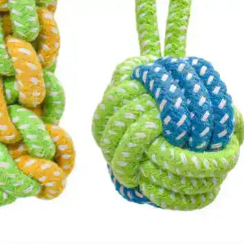 Cotton Dog Rope Toy Set - Dog Toys - TinPaw