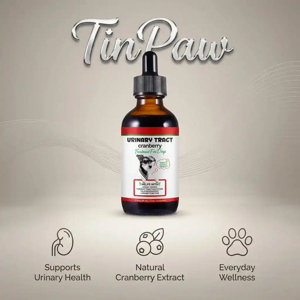 Cranberry Urinary Support Drops - Dog Health - TinPaw