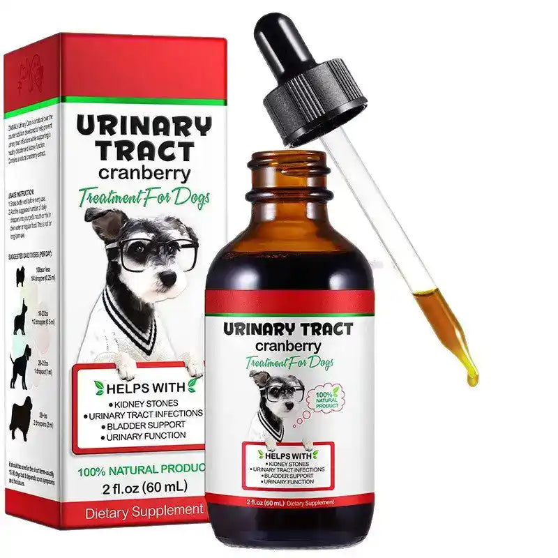 Cranberry Urinary Support Drops - Dog Health - TinPaw