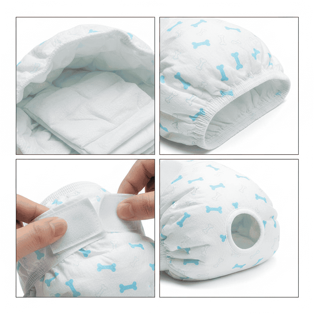 Leak - Proof Dog Diapers - Dog Diapers - TinPaw