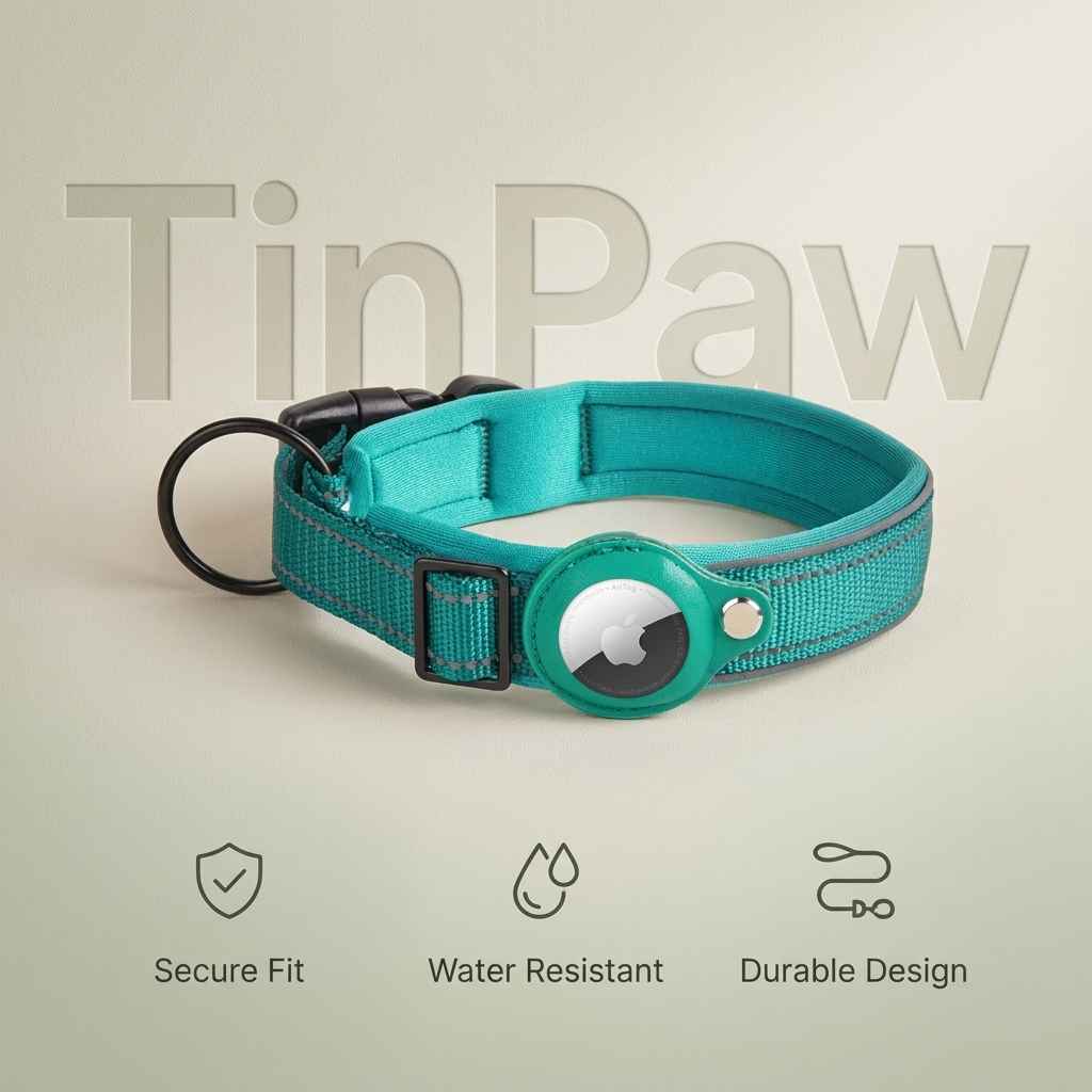 Dog Collar Leash GPS Slot - Dog Gear - TinPaw