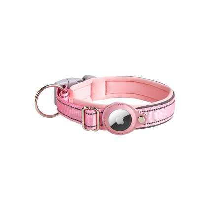 Dog Collar Leash GPS Slot - Dog Gear - TinPaw - Pink - M 3.5cm 38x45cm - SU00153092 - Pink - M 3.5cm 38x45cm