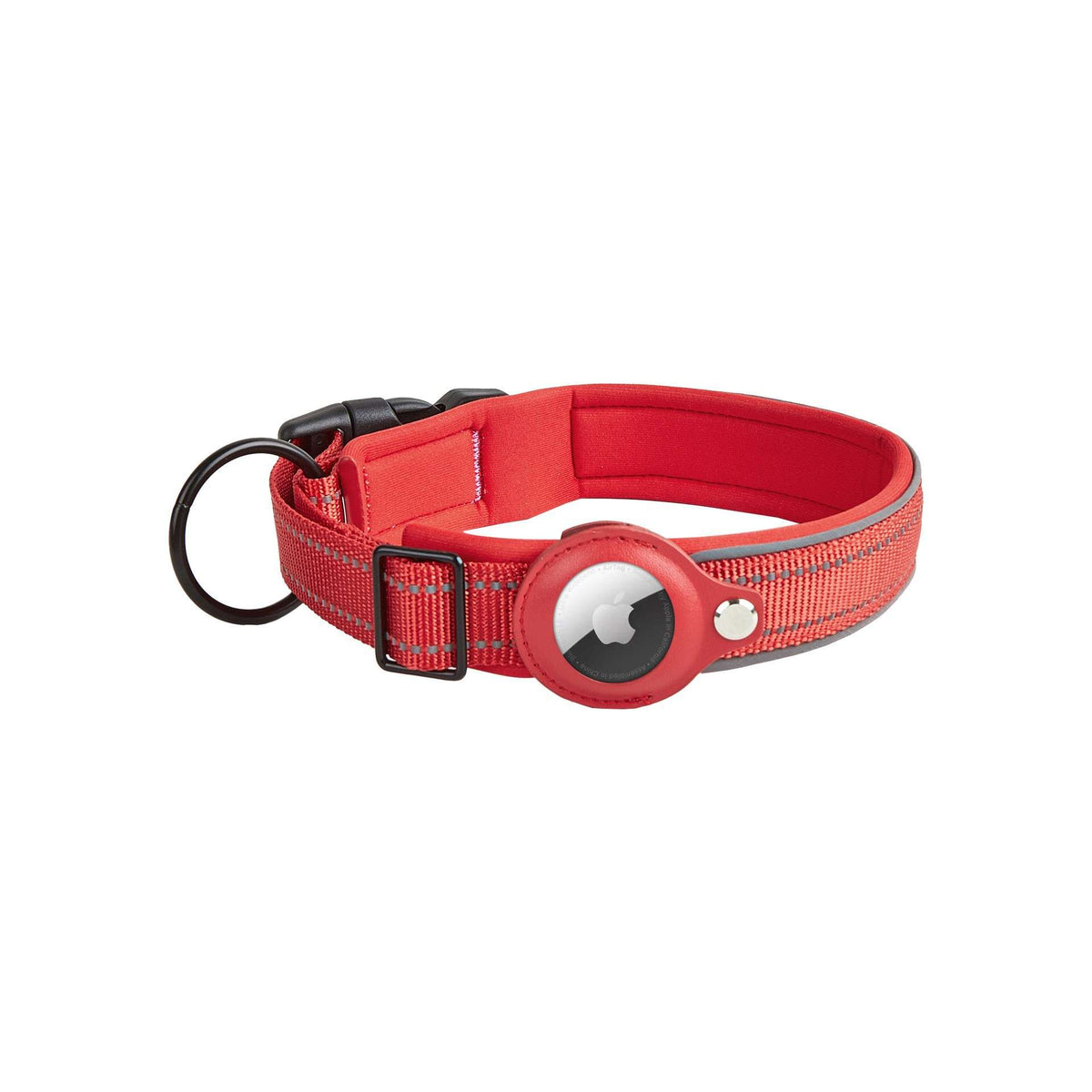 Dog Collar Leash GPS Slot - Dog Gear - TinPaw - Crimson - L 3.5cm 43x50cm - SU00153092 - Crimson - L 3.5cm 43x50cm