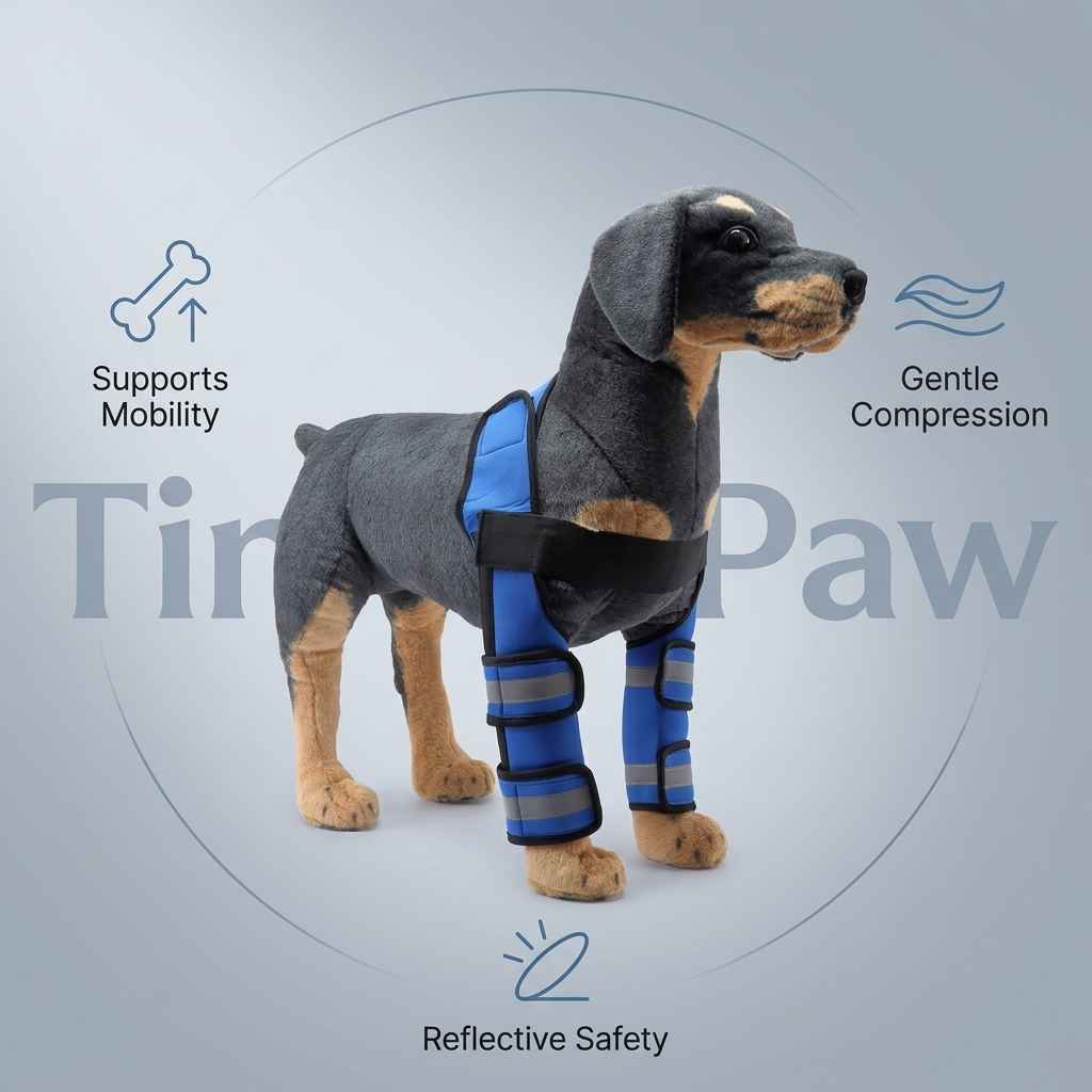 Dog Leg Brace Sleeve - Dog Gear - TinPaw