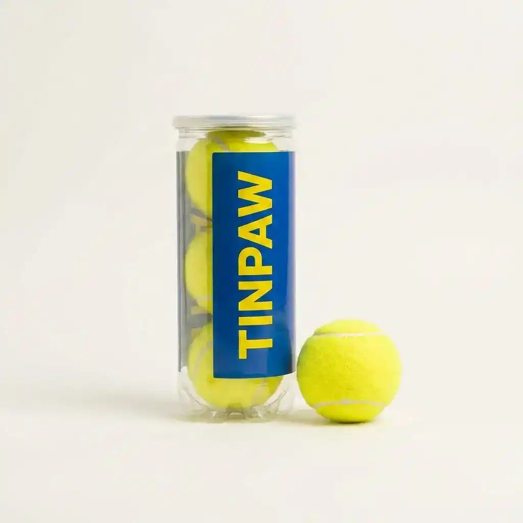 Dog Tennis Fetch Balls - Dog Toys - TinPaw