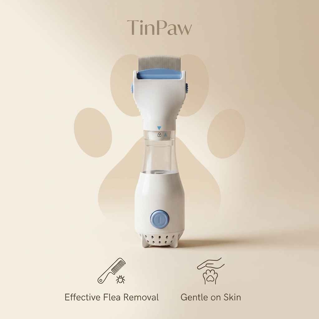 Electric Pet Lice Comb - Dog Slicker Brushes - TinPaw