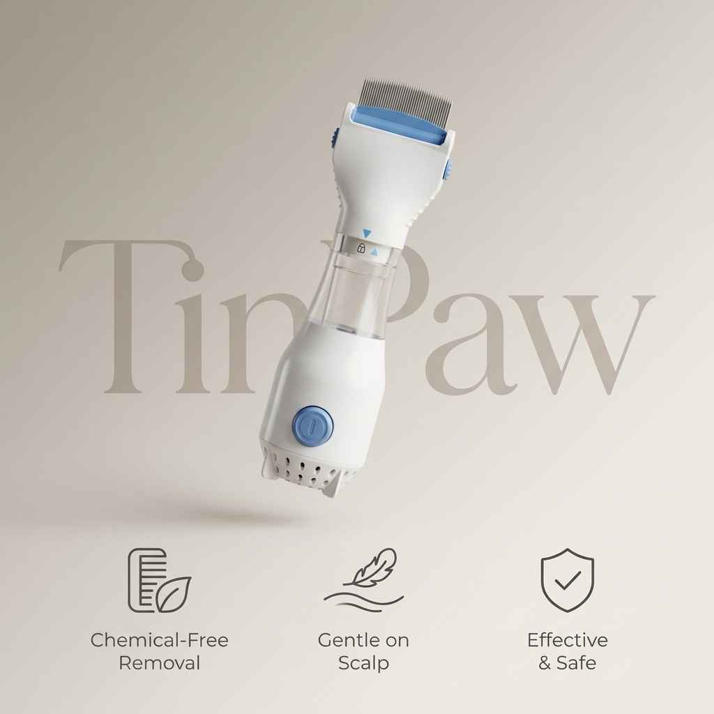 Electric Pet Lice Comb - Dog Slicker Brushes - TinPaw