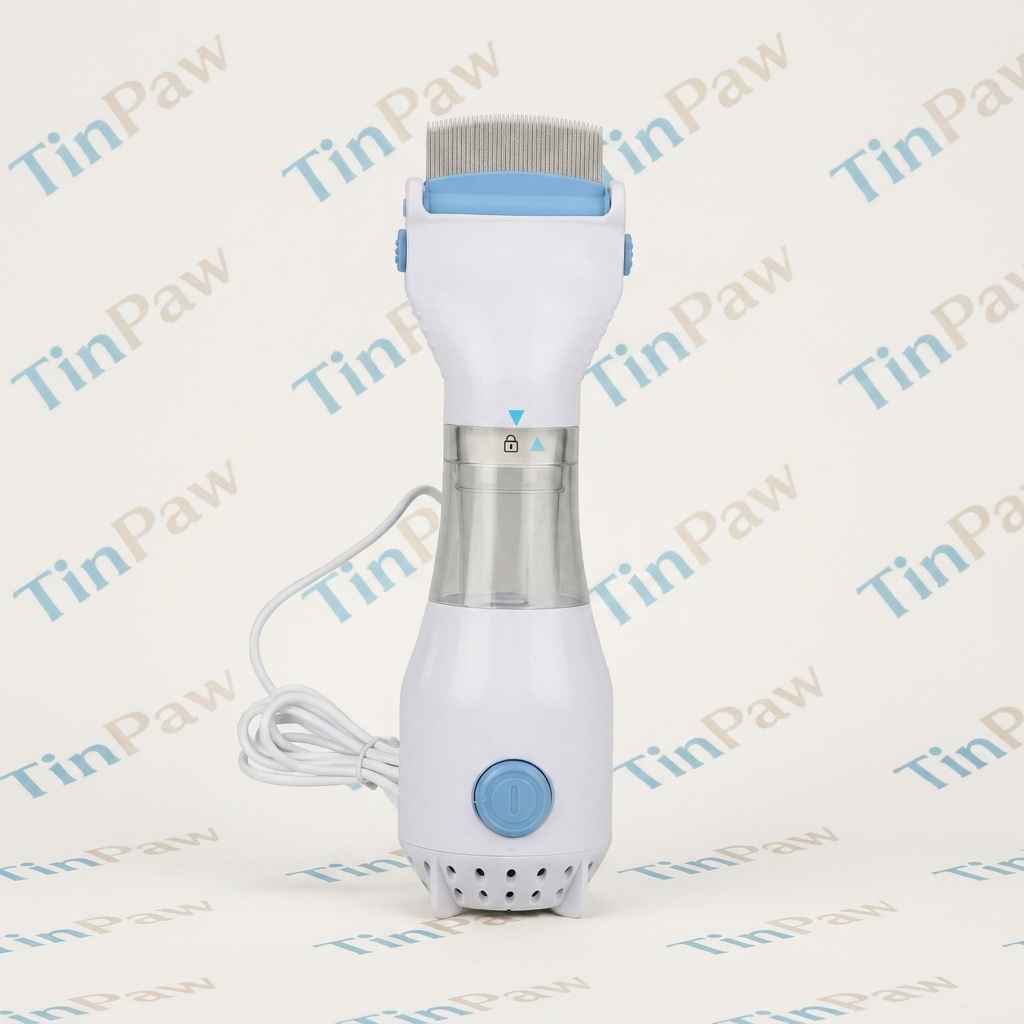 Electric Pet Lice Comb - Dog Slicker Brushes - TinPaw - European gauge including 3 - pack filter - SU00112494 - European gauge including 3 - pack filter