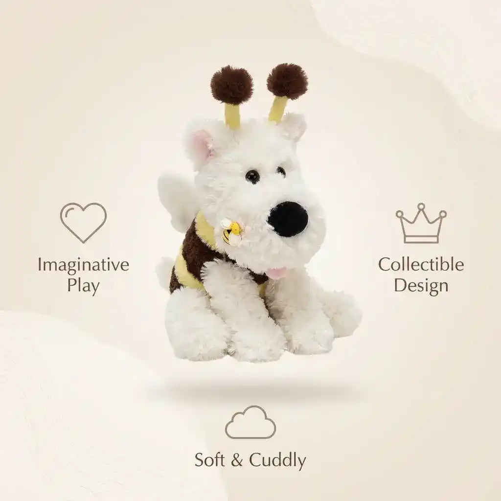 Electric Plush Bee Dog Toy - Dog Toys - TinPaw