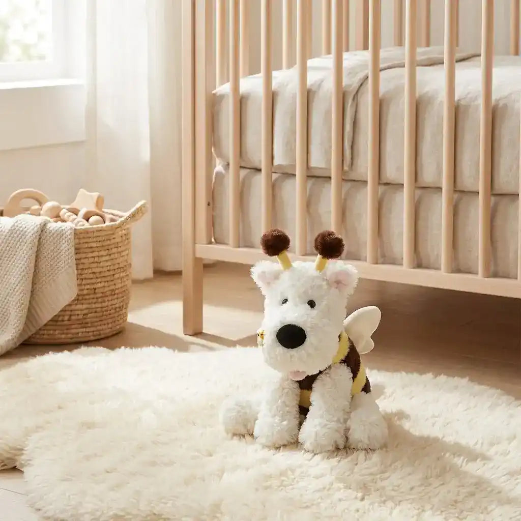 Electric Plush Bee Dog Toy - Dog Toys - TinPaw