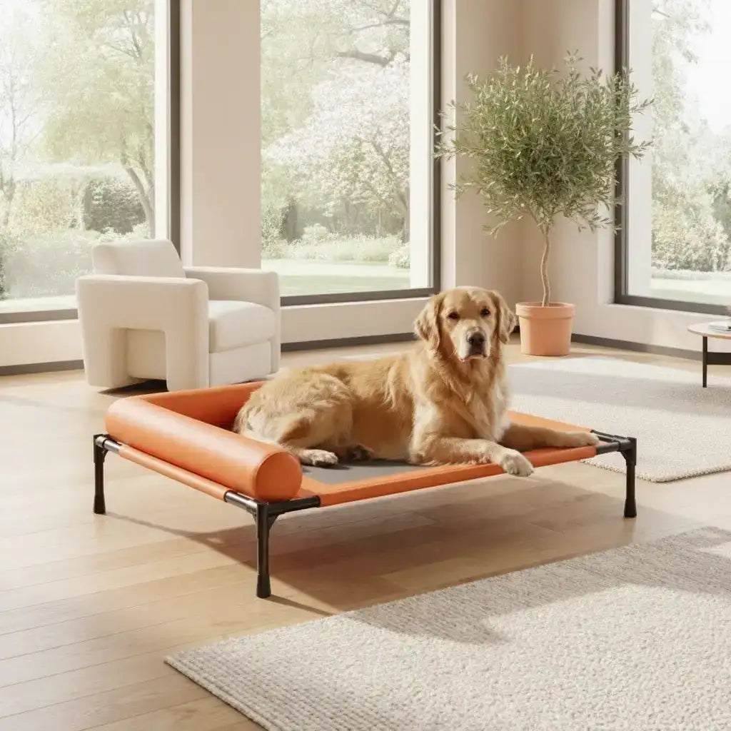 Elevated Foldable Pet Camping Bed - Dog Beds & Furniture - TinPaw