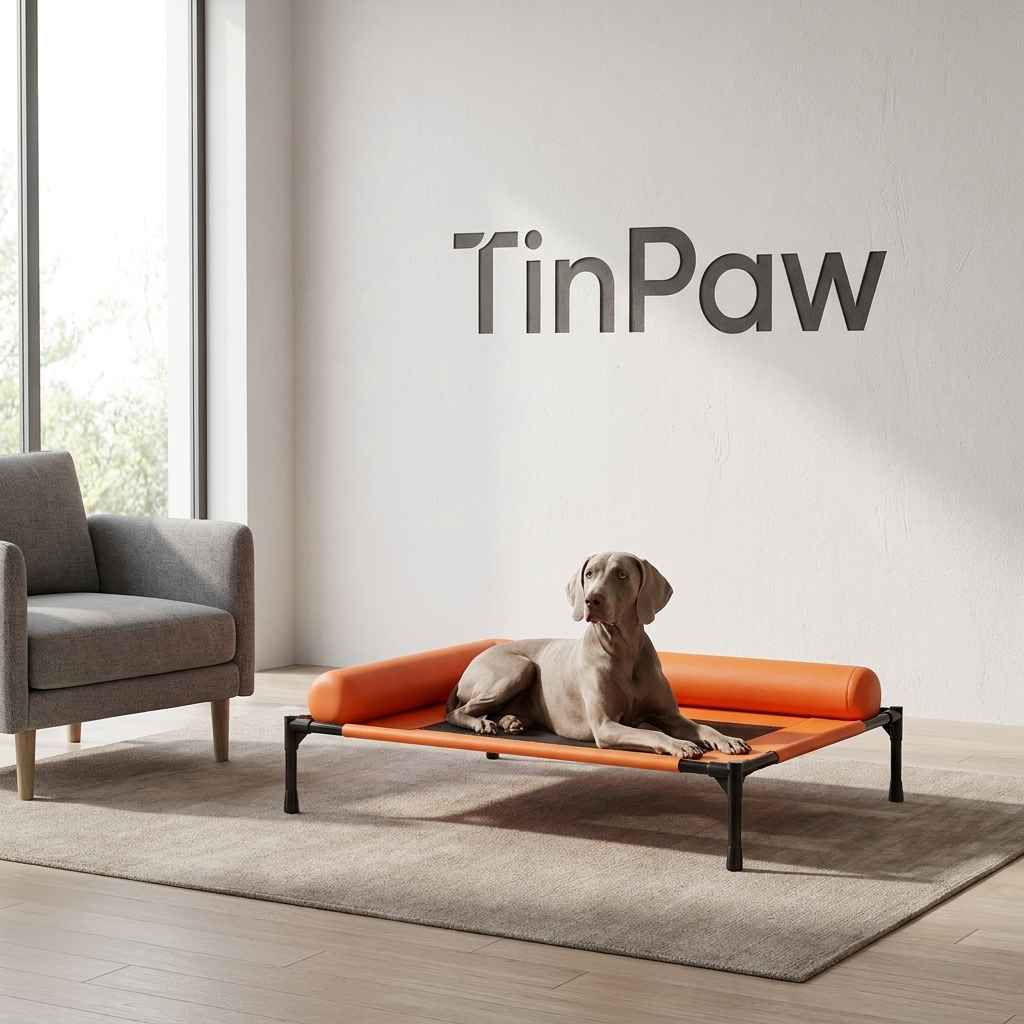 Elevated Foldable Pet Camping Bed - Dog Beds & Furniture - TinPaw