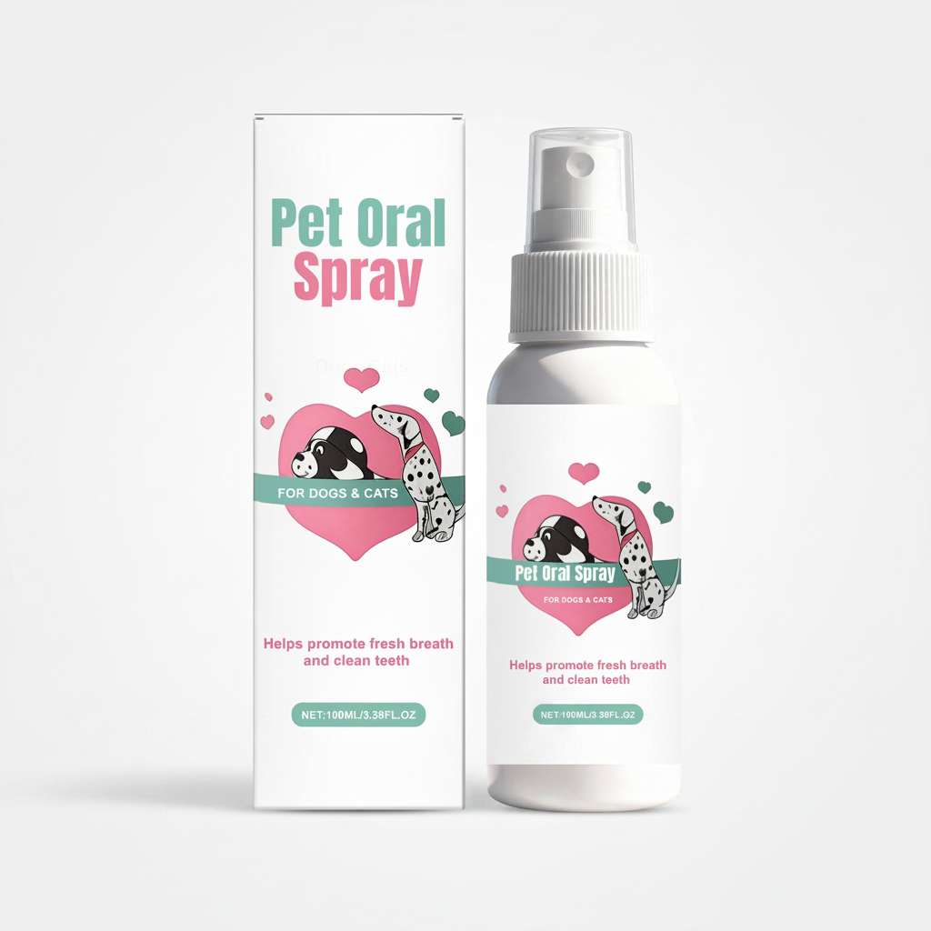 Pet Dental Plaque Spray - Dog Health - TinPaw