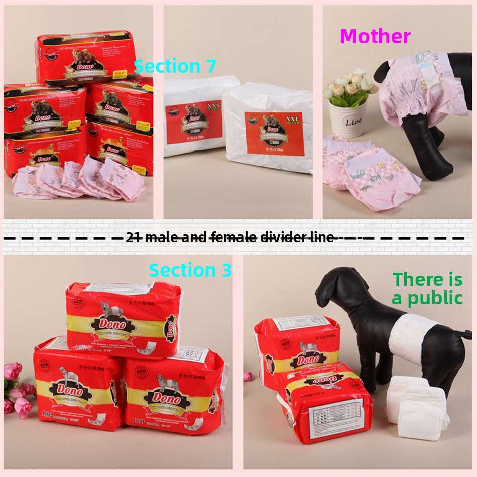 Leak - Proof Dog Diapers - Dog Diapers - TinPaw
