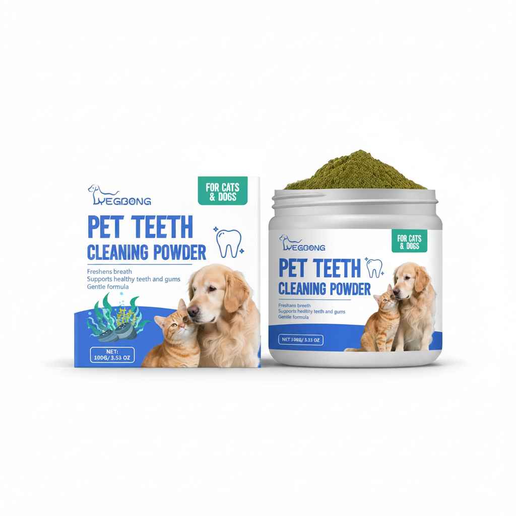 Pet Tooth Cleaning Powder - Dog Health - TinPaw