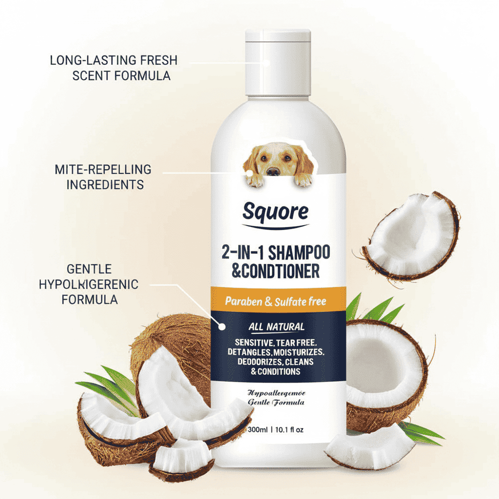 Pet Deodorizing Shampoo - Dog Shampoo - TinPaw - 2pcs - SU00110463 - 2pcs