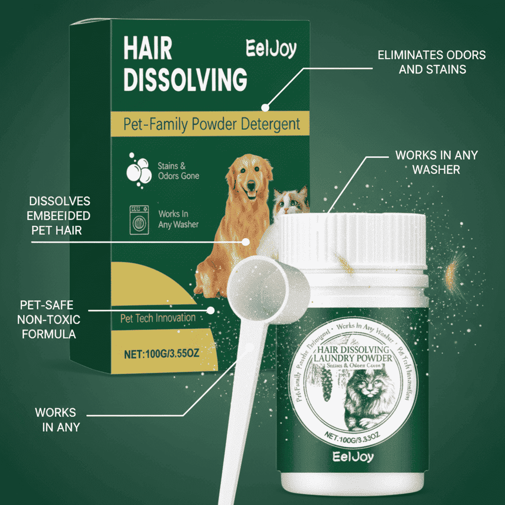 Pet Hair Laundry Powder - Dog Shampoo - TinPaw