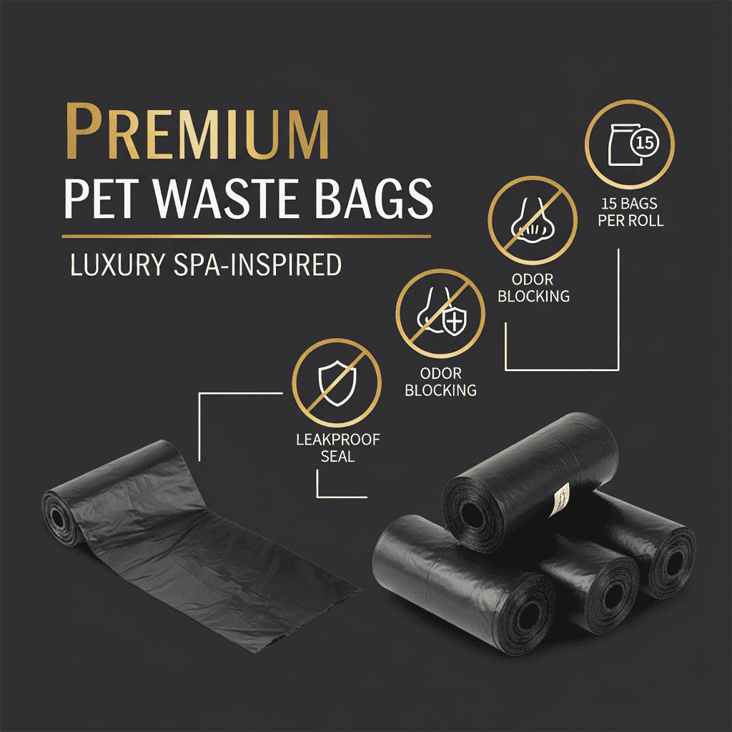 Leakproof Pet Waste Bags - Dog Diapers - TinPaw