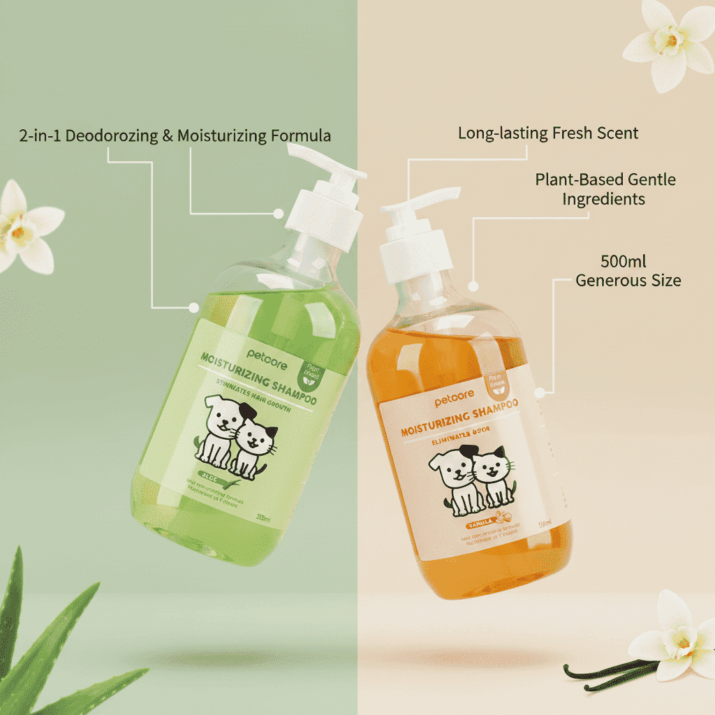 Deodorizing Pet Shampoo 2 - in - 1 - Dog Shampoo - TinPaw