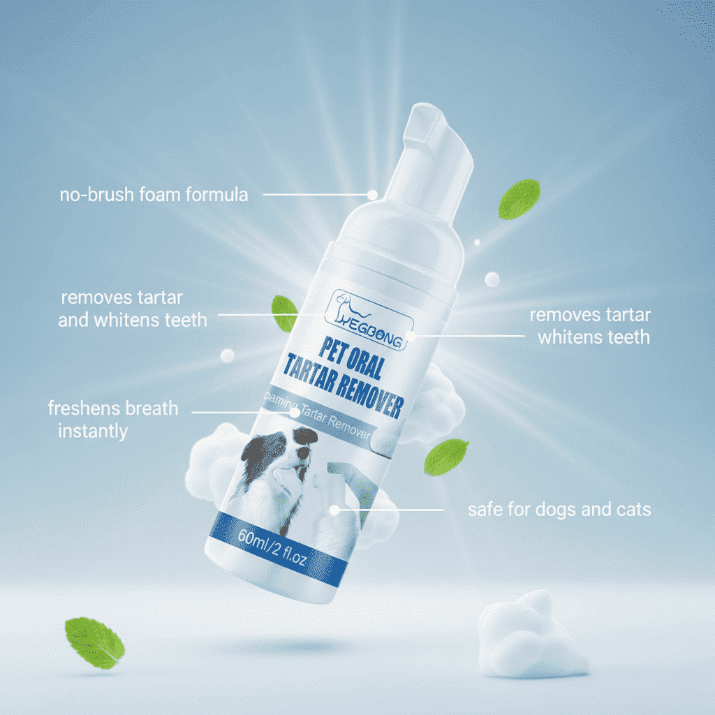 No - Brush Pet Dental Foam - Dog Health - TinPaw