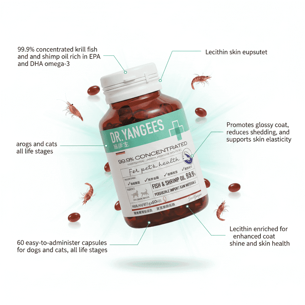 Krill Fish Oil Capsules - Vitamins & Supplements - TinPaw