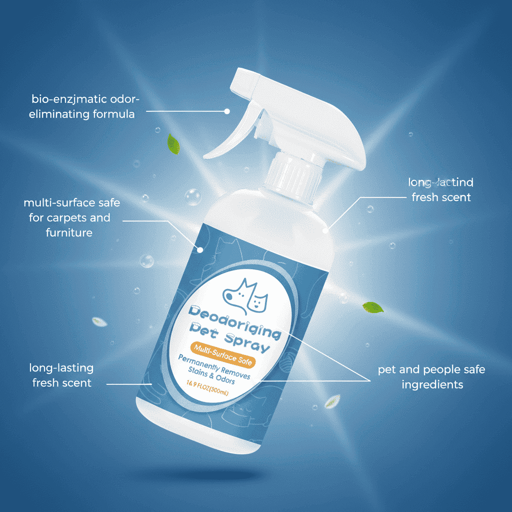 Enzyme Pet Odor Spray - Dog Shampoo - TinPaw