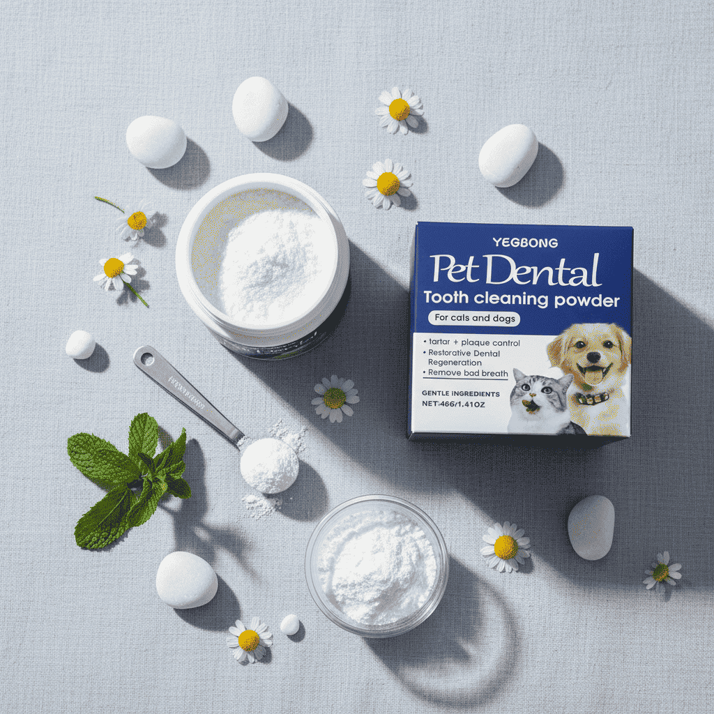 Pet Dental Cleaning Powder - Dog Health - TinPaw
