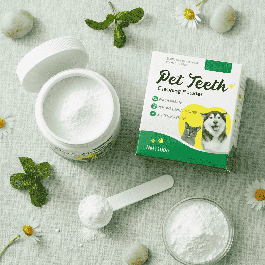 Pet Dental Cleaning Powder - Dog Health - TinPaw