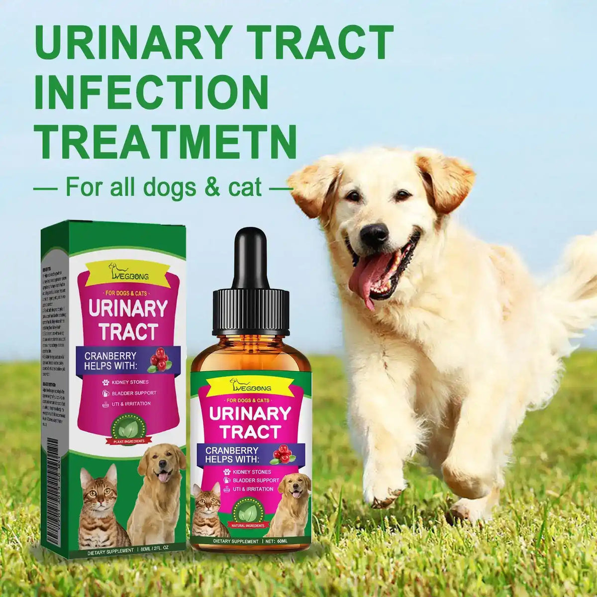Daily Care Pet Drops 60ml - Dog Health - TinPaw