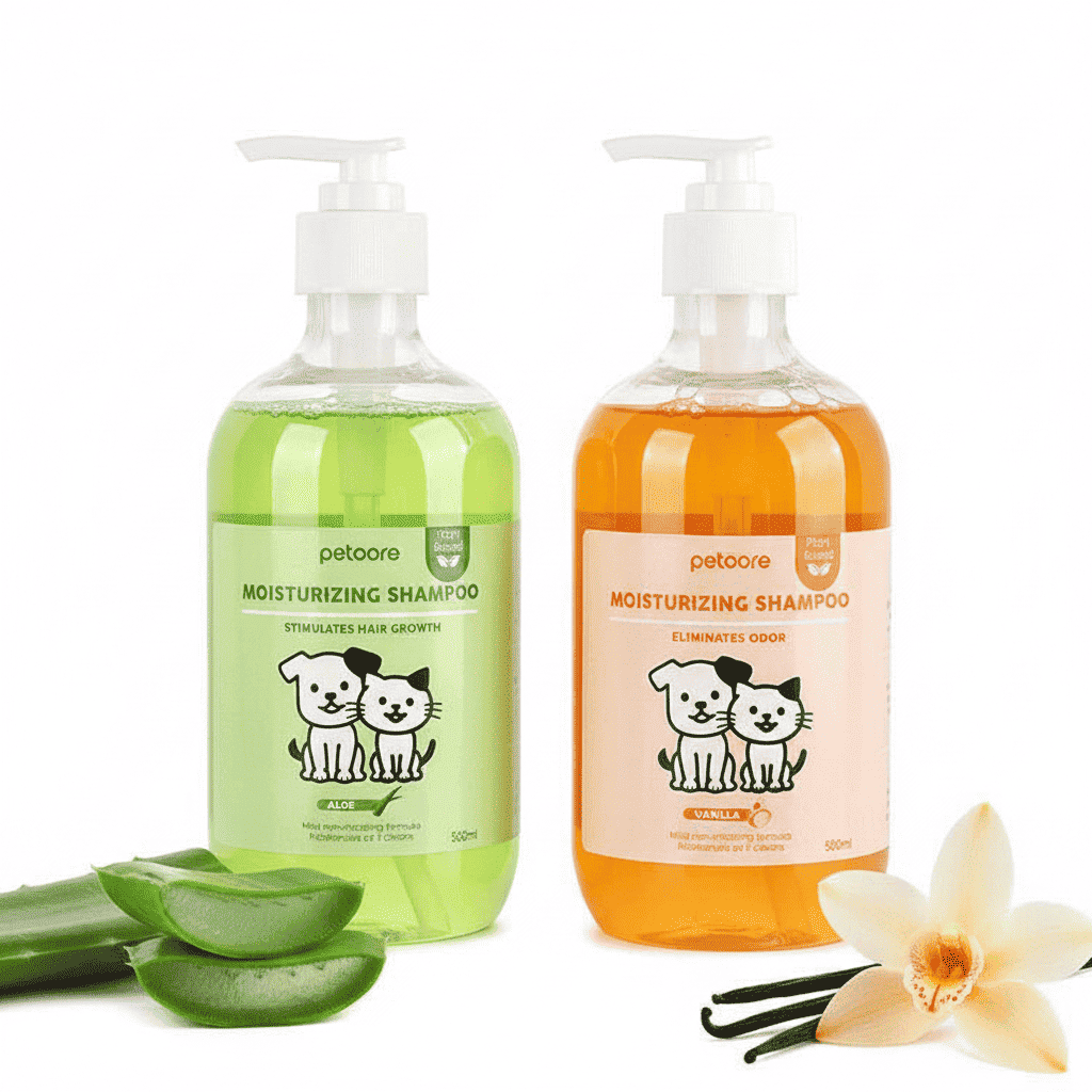 Deodorizing Pet Shampoo 2 - in - 1 - Dog Shampoo - TinPaw - Pink Peach - SUPECDH00009 - A1