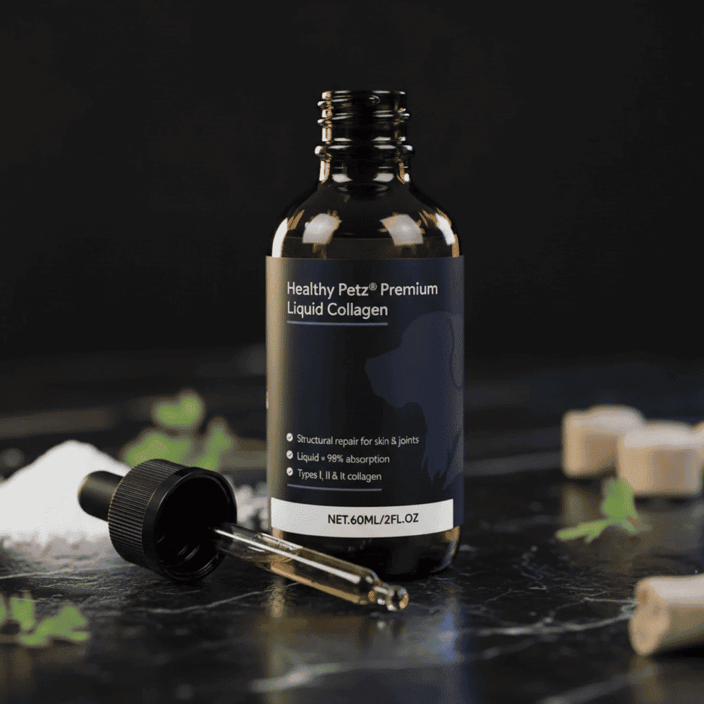 Liquid Collagen Pet Drops - Dog Health - TinPaw